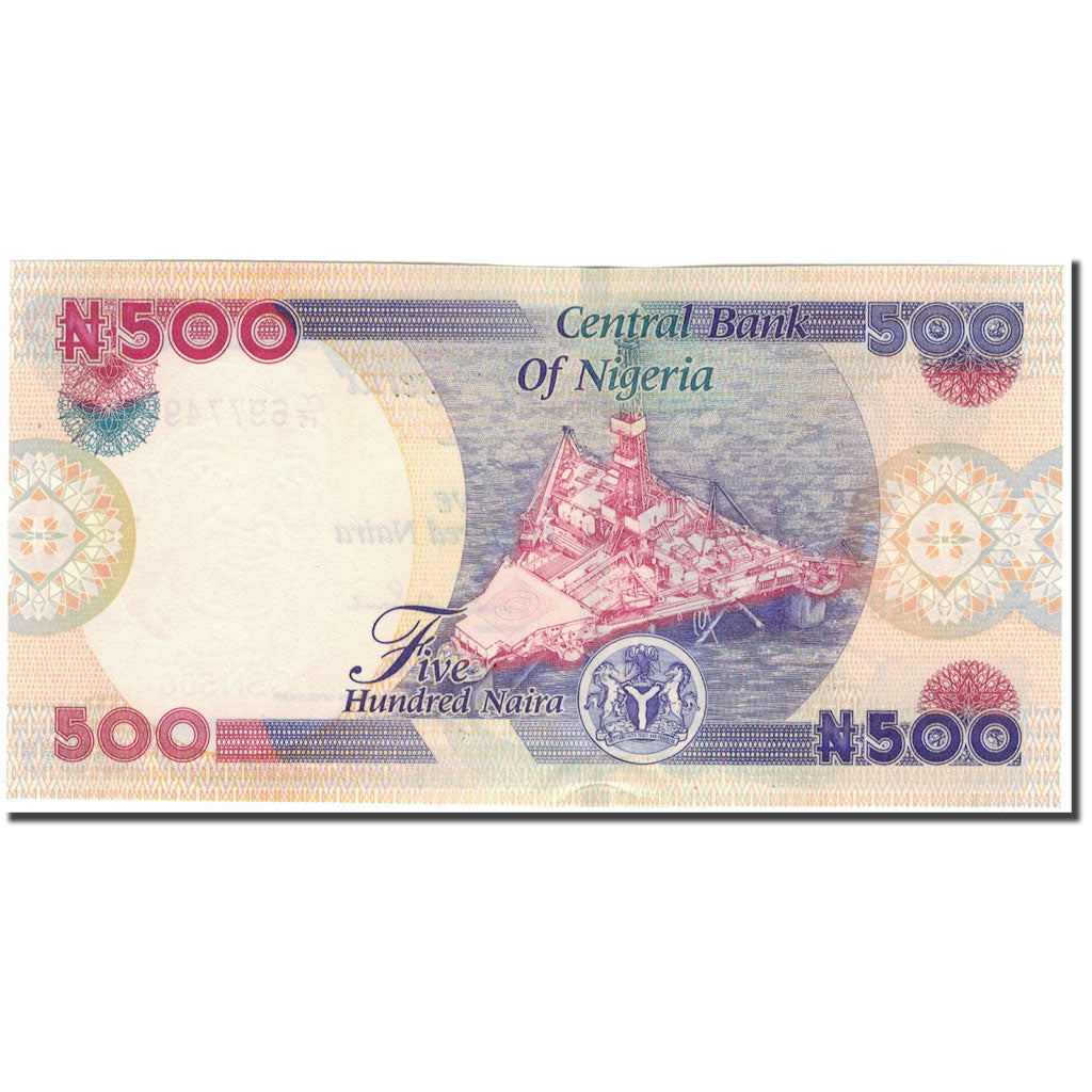 Banknote, Nigeria, 500 Naira, 2009, KM:30h, UNC(65-70)