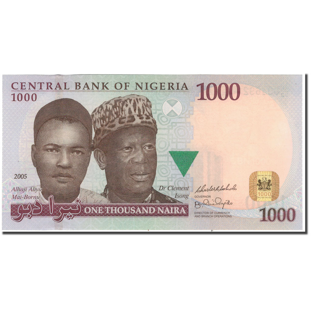 Banknote, Nigeria, 1000 Naira, 2005, KM:36a, UNC(65-70)