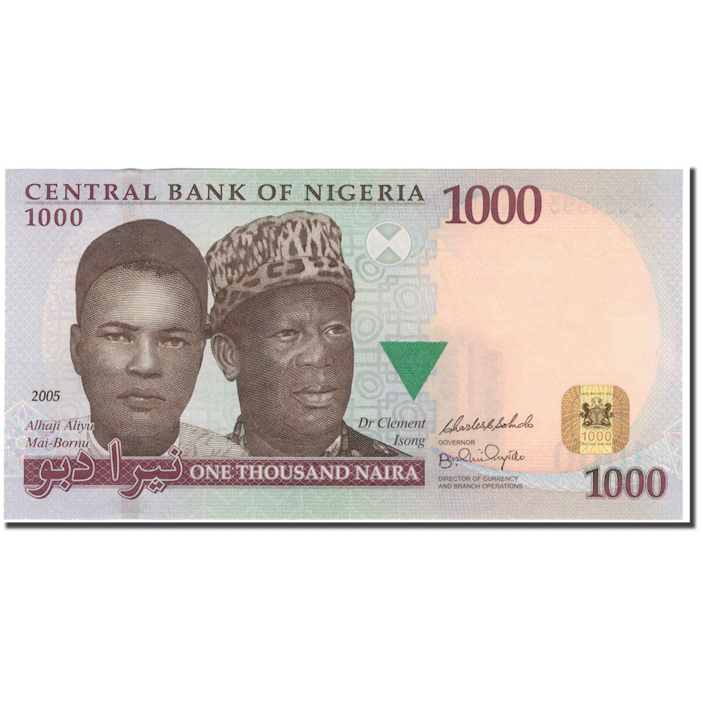 Banknote, Nigeria, 1000 Naira, 2005, KM:36a, UNC(65-70)