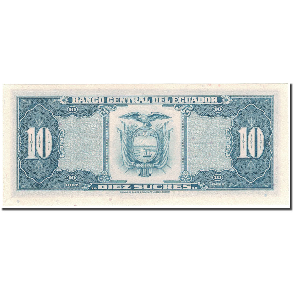 Billete, 10 Sucres, Ecuador, 1983-04-20, KM:114b, UNC
