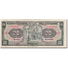 Banknote, Ecuador, 20 Sucres, 1980-05-24, KM:115b, VF(30-35)