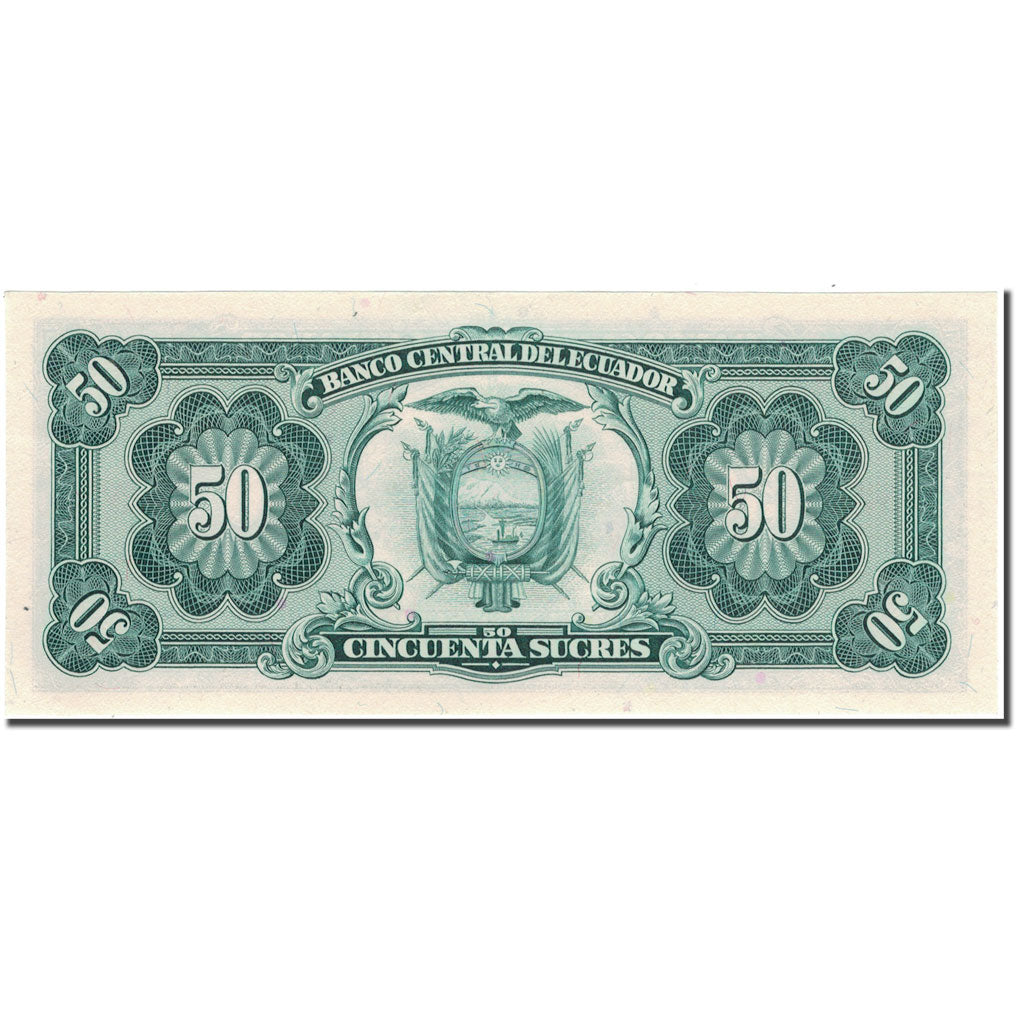 Banknote, Ecuador, 50 Sucres, 1984-09-05, KM:122a, UNC(65-70)