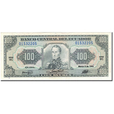 Banknote, Ecuador, 100 Sucres, 1992-3-9, KM:123Ab, UNC(60-62)