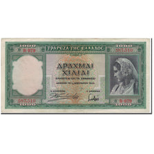 Banknote, Greece, 1000 Drachmai, 1939, KM:110a, EF(40-45)