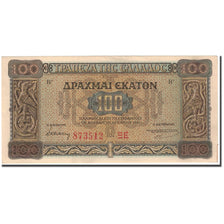 Geldschein, Griechenland, 100 Drachmai, 1941, KM:116a, UNZ-