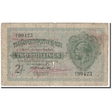 Geldschein, Malta, 1 Shilling on 2 Shillings, 1918-11-20, KM:15, SGE