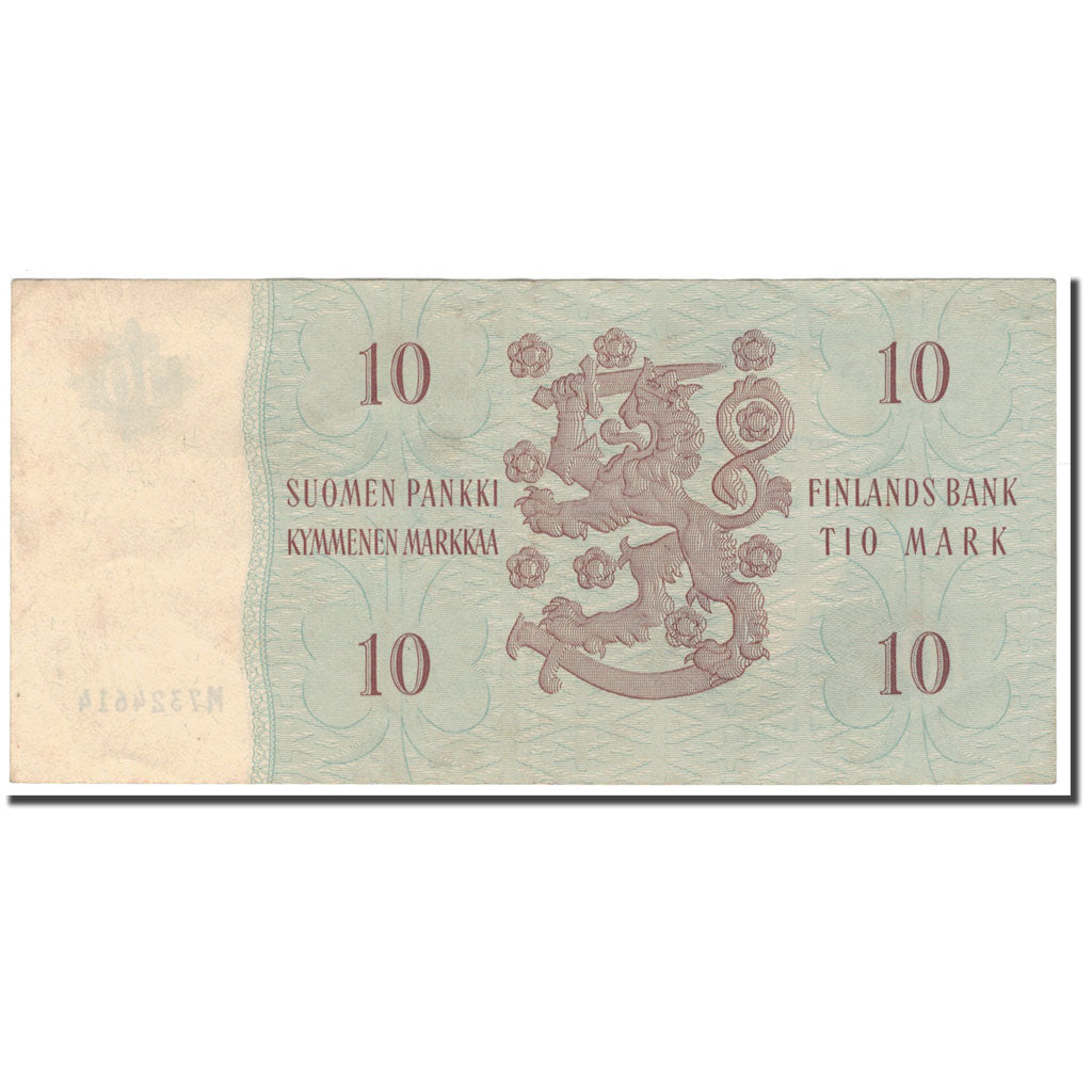 Banknote, Finland, 10 Markkaa, 1963, KM:100a, AU(50-53)