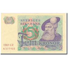 Banknote, Sweden, 5 Kronor, 1965, KM:51a, UNC(65-70)