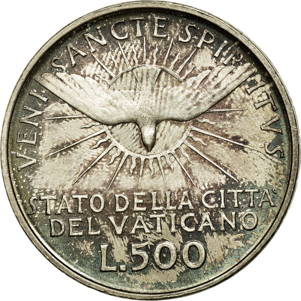 Moneta, CITTÀ DEL VATICANO, Sede Vacante, 500 Lire, 1958, SPL, Argento, KM:57