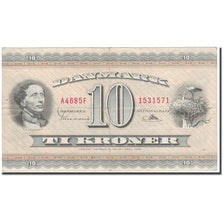 Geldschein, Dänemark, 10 Kroner, KM:44aa, S+