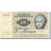 Banknote, Denmark, 10 Kroner, 1972, KM:48e, F(12-15)