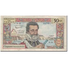 Francia, 50 Nouveaux Francs, 50 NF 1959-1961 ''Henri IV'', 1959-09-03, MB