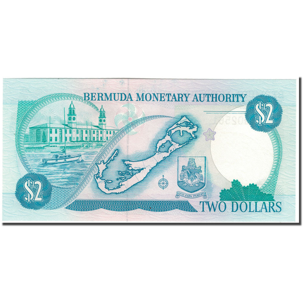 Banknote, Bermuda, 2 Dollars, 1988-10-01, KM:34a, UNC(65-70)