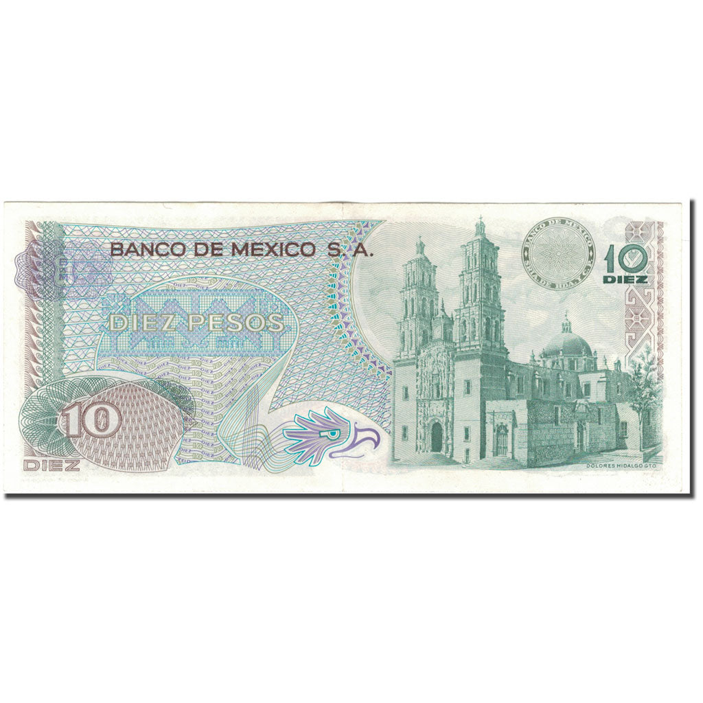 Billet, Mexique, 10 Pesos, 1975-05-15, KM:63h, SUP