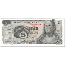 Banknote, Mexico, 5 Pesos, 1971-10-27, KM:62b, UNC(65-70)