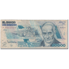 Geldschein, Mexiko, 20,000 Pesos, 1989-03-28, KM:92b, SGE+