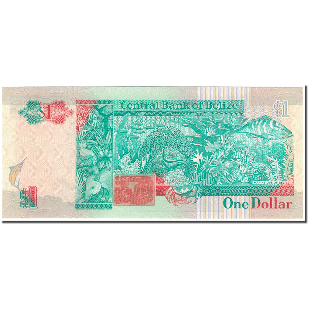 Banknote, Belize, 1 Dollar, 1990-05-01, KM:51, UNC(65-70)