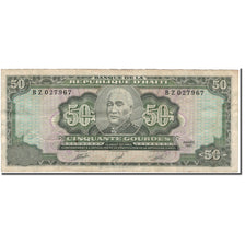 Banknote, Haiti, 50 Gourdes, 1991, KM:257a, VF(20-25)