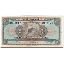 Banknote, Haiti, 1 Gourde, KM:190a, AU(50-53)