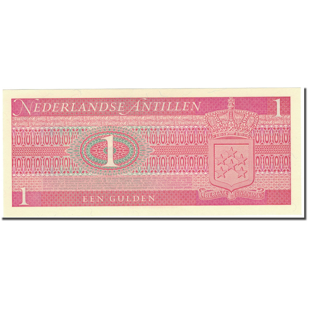 Banknote, Netherlands Antilles, 1 Gulden, 1970-09-08, KM:20a, UNC(65-70)