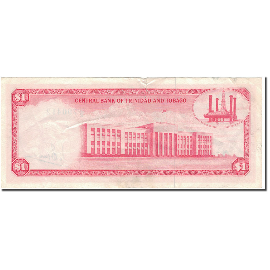 Banknote, Trinidad and Tobago, 1 Dollar, 1964, KM:26c, VF(20-25)