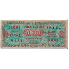 Francia, 1000 Francs, 1944 Flag/France, 1944, B, Fayette:VF 27.2, KM:125b