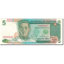Banknote, Philippines, 5 Piso, 1949, KM:168e, UNC(60-62)