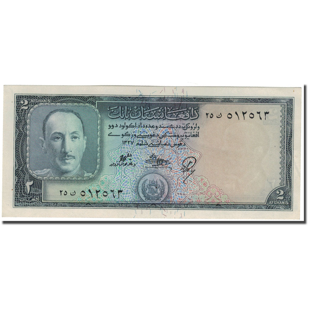 Banknote, Afghanistan, 2 Afghanis, KM:28, UNC(63)