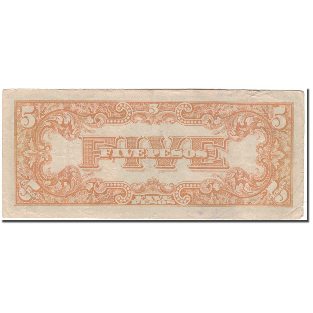 Banknote, Philippines, 5 Pesos, KM:107a, EF(40-45)