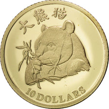Liberia, 10 Dollars, 2006, MS(65-70), Gold, 0.50