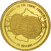 Liberia, 25 Dollars, 2002, MS(65-70), Gold, 0.73
