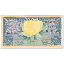 Banknote, Indonesia, 5 Rupiah, 1959-01-01, KM:65, UNC(63)