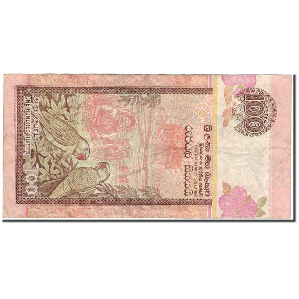 Banknote, Sri Lanka, 100 Rupees, 1991-01-01, KM:105b, VF(30-35)