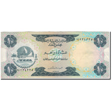 Billete, 10 Dirhams, Emiratos Árabes Unidos, KM:3a, MBC+
