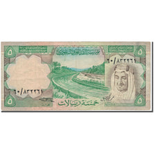 Banknote, Saudi Arabia, 5 Riyals, KM:17b, VF(20-25)