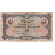 Geldschein, Türkei, 1 Livre, KM:69, GE