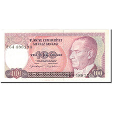 Banknote, Turkey, 100 Lira, 1970-10-14, KM:194b, UNC(65-70)