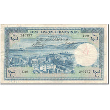 Banknote, Lebanon, 100 Livres, KM:60a, VF(20-25)
