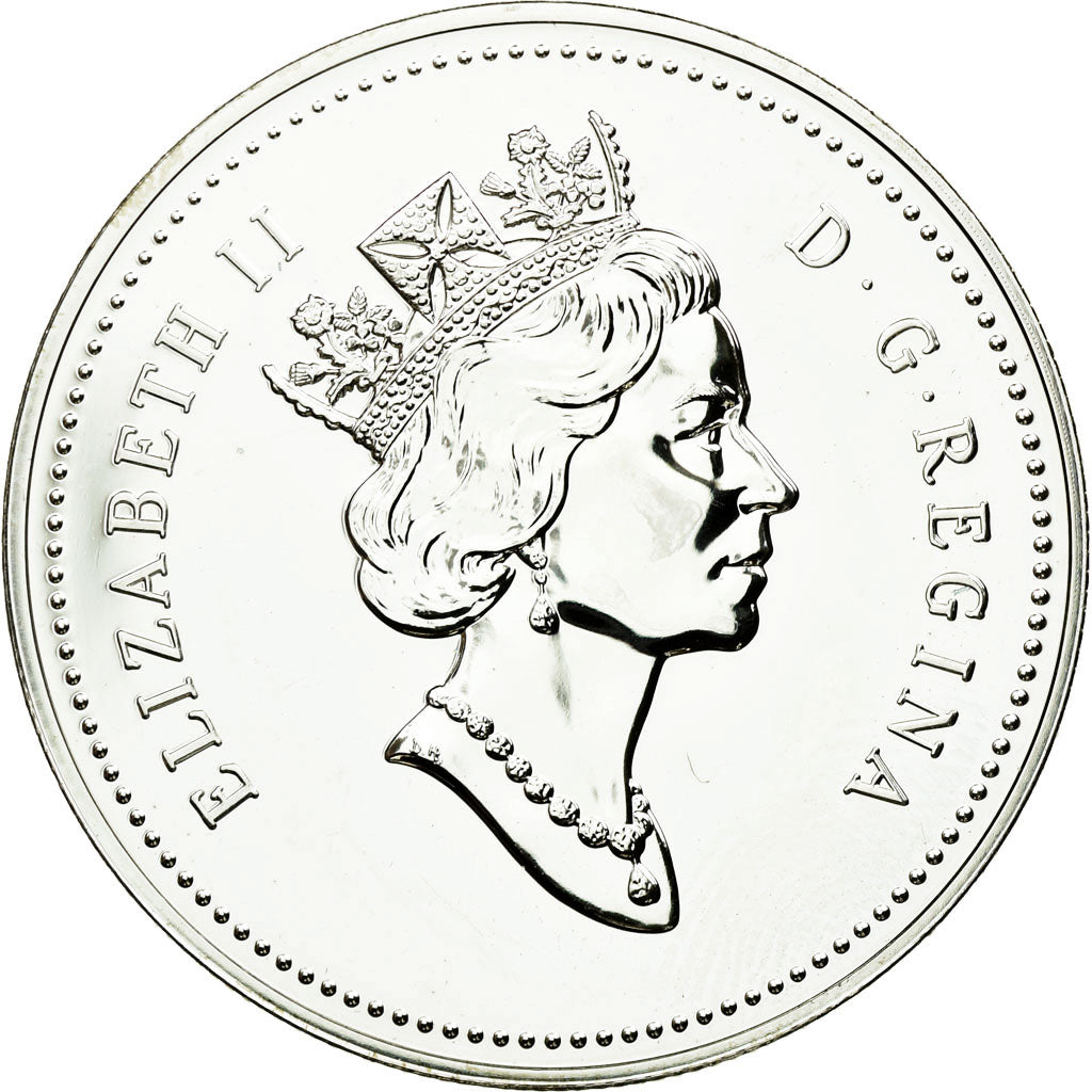 Monnaie, Canada, Elizabeth II, Dollar, 1993, Ottawa, FDC, Argent, KM:235