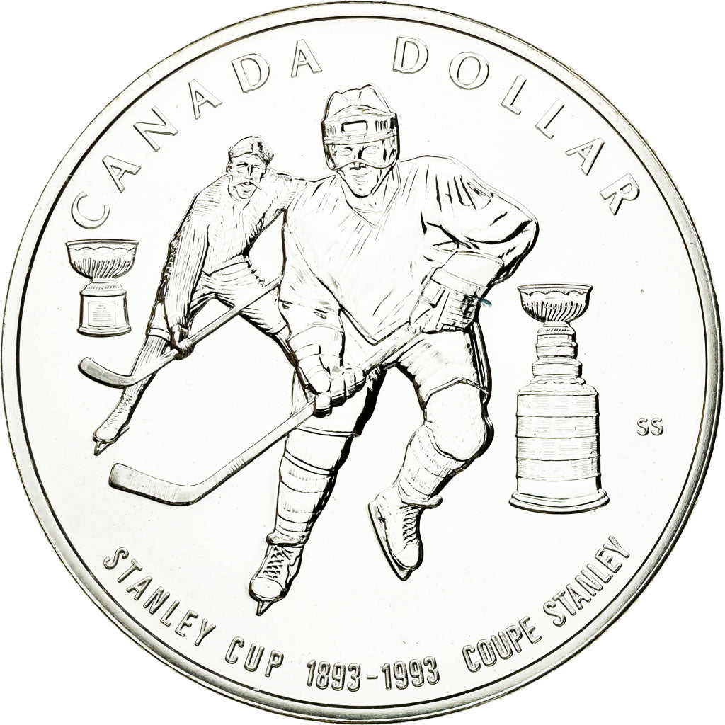 Monnaie, Canada, Elizabeth II, Dollar, 1993, Ottawa, FDC, Argent, KM:235