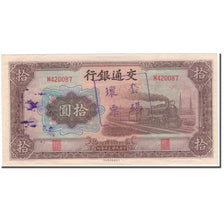 Banknote, China, 10 Yüan, 1941, KM:159e, AU(55-58)
