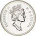 CANADA, Dollar, 1991, Royal Canadian Mint, KM #179, MS(65-70), Silver, 36, 23.58
