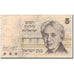 Banknote, Israel, 5 Lirot, KM:38, VF(20-25)