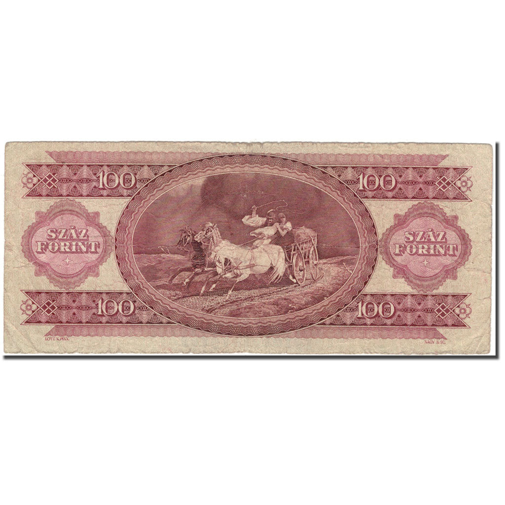 Biljet, Hongarije, 100 Forint, 1993-12-16, KM:174b, TB