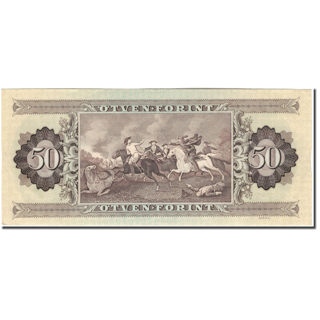 Banknote, Hungary, 50 Forint, 1989-01-10, KM:170h, AU(55-58)