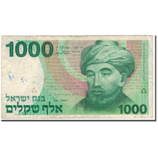 Banknote, Israel, 1000 Sheqalim, 1983, KM:49b, F(12-15)