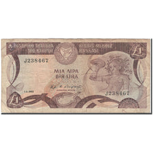Biljet, Cyprus, 1 Pound, 1982-02-01, KM:50, B+