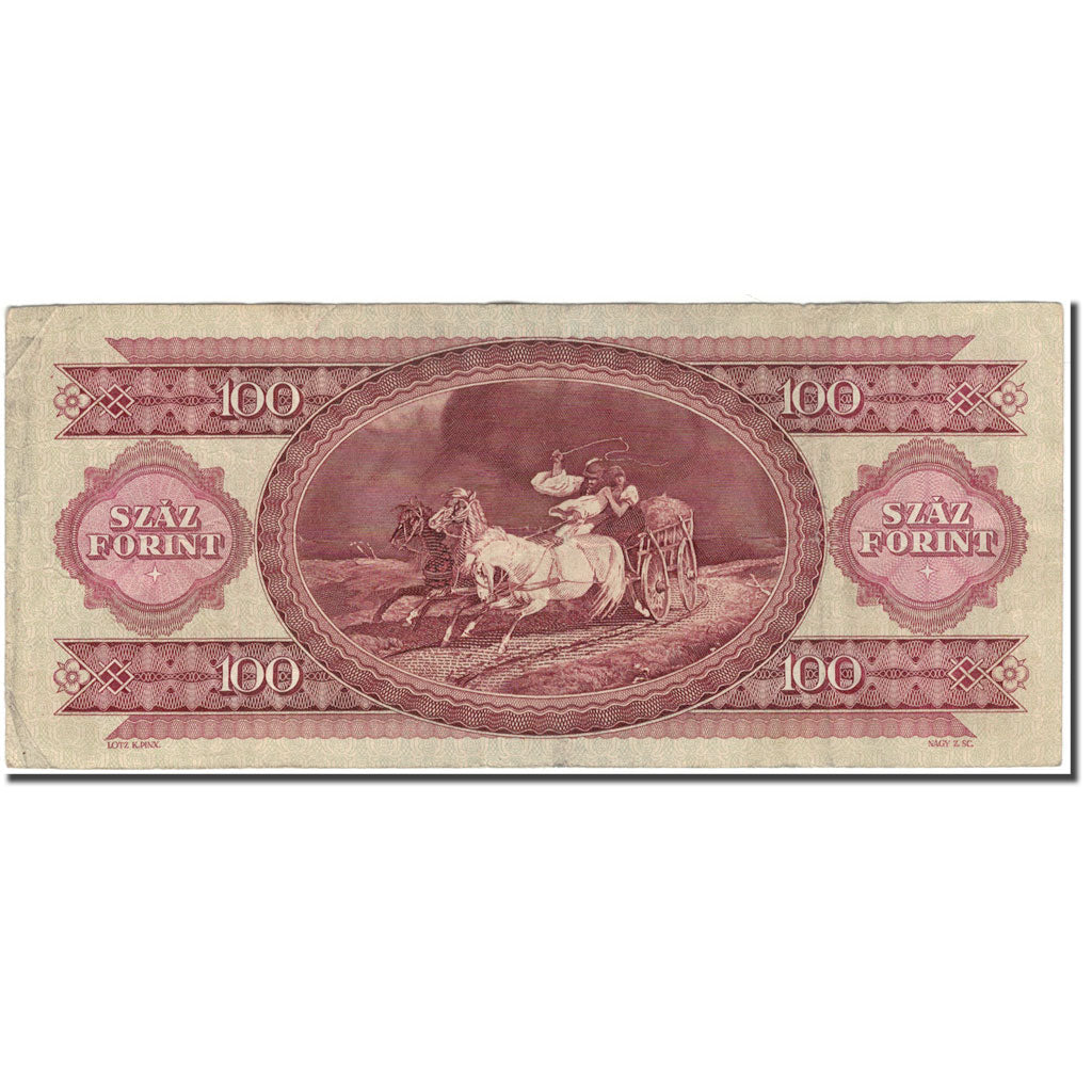 Banknot, Węgry, 100 Forint, 1984-10-30, KM:171g, EF(40-45)
