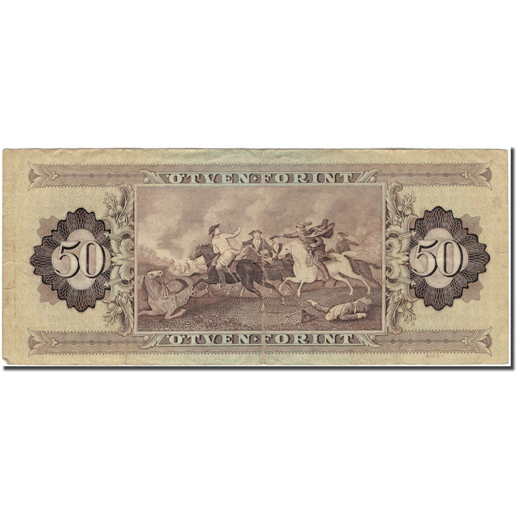 Banknot, Węgry, 50 Forint, 1983-11-10, KM:170f, VF(20-25)