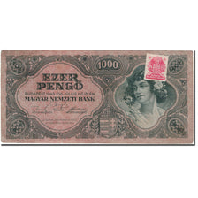 Banknote, Hungary, 1000 Pengö, 1945-07-15, KM:118b, EF(40-45)